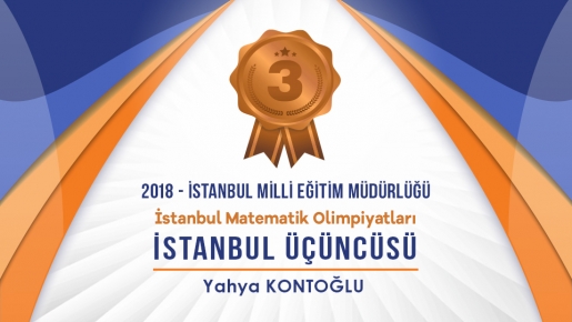Matematik Olimpiyatları'nda İstanbul Üçüncülüğü!