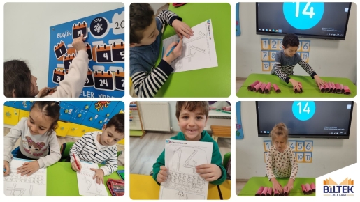 SANAT VE MATEMATİKLE 14 SAYISINI KEŞFETTİK