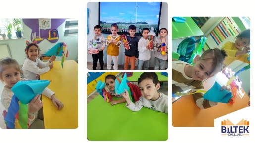 RÜZGARIN GÜCÜYLE ÖĞRENİYORUZ.