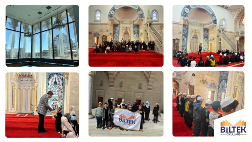 ÖZEL ANKARA BİLTEK İLKOKULU'NDA CAMİ ZİYARETLERİ DEVAM EDİYOR