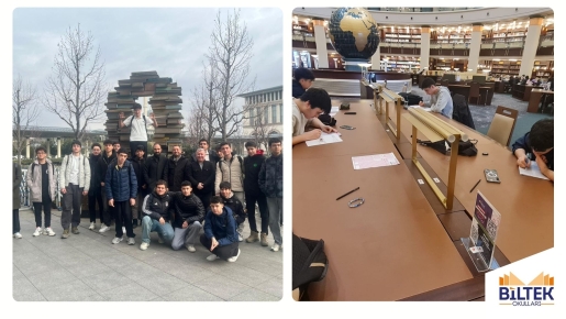 MİLLET KÜTÜPHANESİ'NDE TYT DENEME HEYECANI