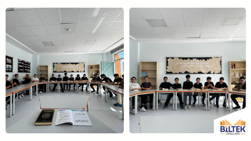 ÖZEL ANKARA BİLTEK ORTAOKULU KURAN-I KERİM ATÖLYEMİZDE İLK DERS
