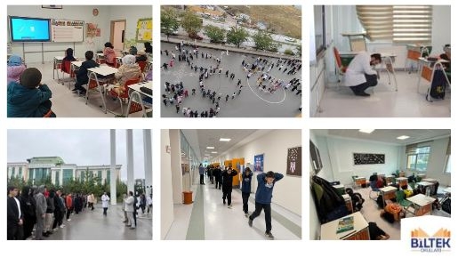 Deprem Tatbikatı Gerçekleştirildi