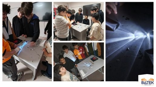 LABORATUVARDA IŞIĞIN PEŞİNDE